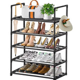 Vicco 5 Tiers Shoe Rack Tall Shoe Organizer Shoe Storage Vertical Shoe Shelf  Stackable Shoe Rack Organizer for Entryway