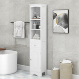 VICCO Tall Bathroom Cabinet, Freestanding Storage Cabinet with Drawer and Adjustable Shelf