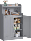 VICCO Bathroom Storage Cabinet, Bathroom Floor Cabinet with 2 Doors 2 Adjustable Shelves