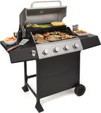 Vicco Four- Gas Grill Propane 54 Inch, Full Size Four-Burner Gas Grill