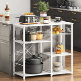 VICCO 3-Tier Kitchen Baker's Rack Utility Microwave Oven Stand Storage Cart Workstation Shelf