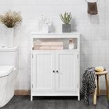 VICCO Bathroom Floor Storage Cabinet, Wooden Free Standing Storage Organizer