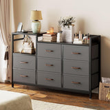 Vicco Dresser for Bedroom with Charging Station, 52