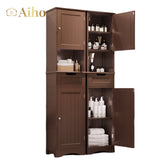 VICCO 67.1 " Bathroom Storage Cabinet with Adjustable Shelves, Kitchen Pantry