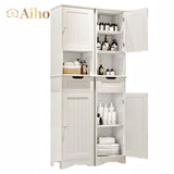 VICCO 67.1 " Bathroom Storage Cabinet with Adjustable Shelves, Kitchen Pantry