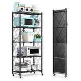 Vicco 5-Tier Storage Shelving Unit, Metal Shelf 27.9