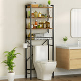 VICCO Toilet Storage Shelf, 4-Tier Freestanding Bathroom Organizers and Storage