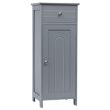 VICCO Bathroom Storage Floor Cabinet Organizer Free-Standing w/ Drawer Grey