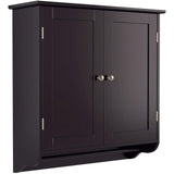 VICCO Bathroom Wall Cabinet,  23.6'' W Over The Toilet Storage Cabinet with Double Door White