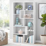 Vicco Modern 8-Cube Bookcase, White