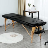 Vicco Adjustable Massage Bed 3 Sections Folding Massage Couch Portable Salon Bed Spa Table