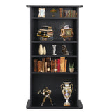 Vicco Multimedia Cabinet CD/ DVD Media Storage Cabinet Shelf Organizer Stand Black