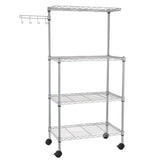 4 Tiers Adjustable Metal Kitchen Baker's Rack Microwave