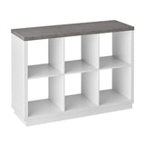 Furniture 6-Cube Organizer with