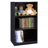 Vicco Tier Adjustable Shelf Bookcase, Blackwood