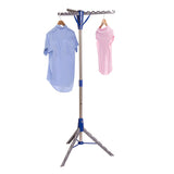 Tripod Clothes Drying Rack, Blue