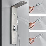 Panel Tower System Rain Waterfall Massage Body