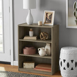 Shelf Adjustable Shelf Bookcase, Oak