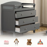 Changing Tables and Dresser with 3-Drawer, Durable