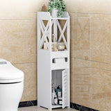 Bathroom Storage Cabinet with 4 Tier Shelf