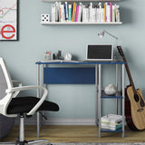 Vicco Metal Student Computer Desk, Blue