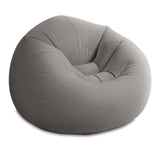 Beanless Bag Lounge Chair, Gray