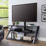 3-in-1 Television Stand, Black