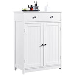 Cabinet Cupboard with 2 Doors 1 Drawer Bathroom