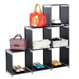 Storage Bookcase Organizer Shelving Bookshelf Clothes