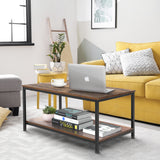 Vicco Coffee Table Metal Home Tea Table Desk