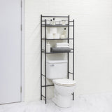 Toilet Steel 3-Shelf Bath Shelves Space Saver