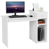 Computer Desk with Drawer and Storage