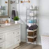 Bathroom Slim Storage Shelving Unit