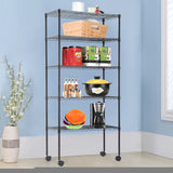 5-Shelf Steel Wire Tier Layer Shelving