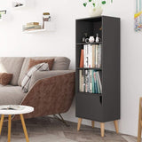 Cabinet Display Bookshelf Corner Storag