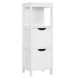 Bathroom 2-Drawer Storage Cabinet with Shelf