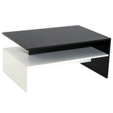 Coffee Table with Open Shelves