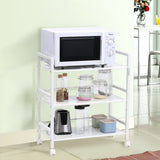 3 Tiers Rolling Cart, Kitchen Island for Home