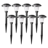 Black Stanford LED Pathway Light 10 Lumens, (8 Count)