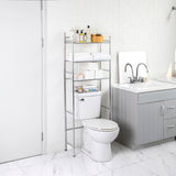 Toilet Steel 3-Shelf  Bath Shelves Space Saver