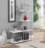 Tier L Bookshelf, White