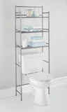 Steel Satin Nickel Bathroom Organization