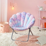 Chair with Holographic Trim, Purple Tie